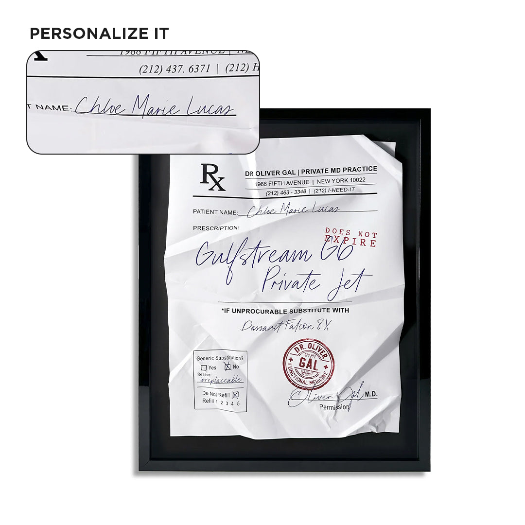 RX-Luxury Private Jet - Personalize It Secondary image