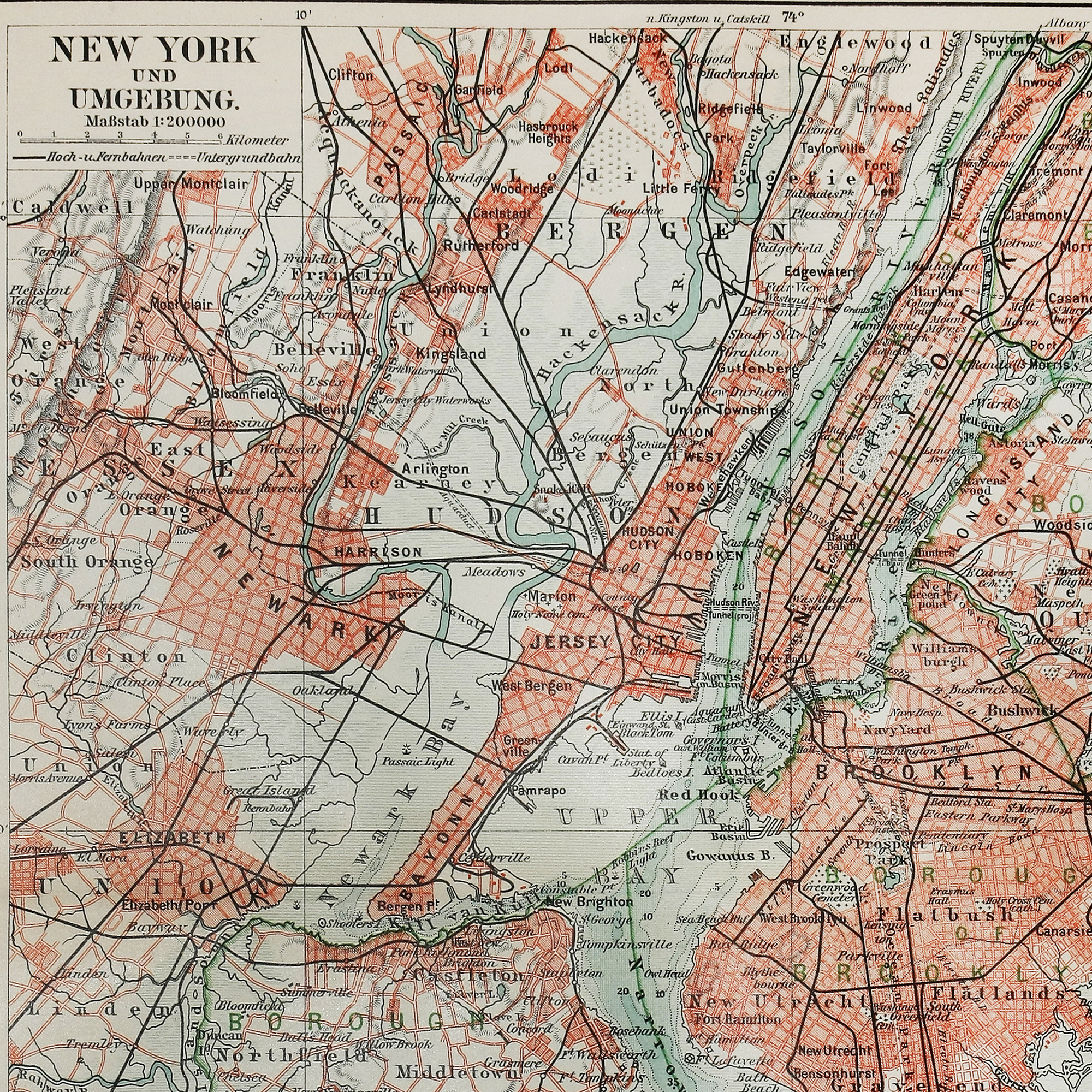 New York City - Vintage Map Secondary image