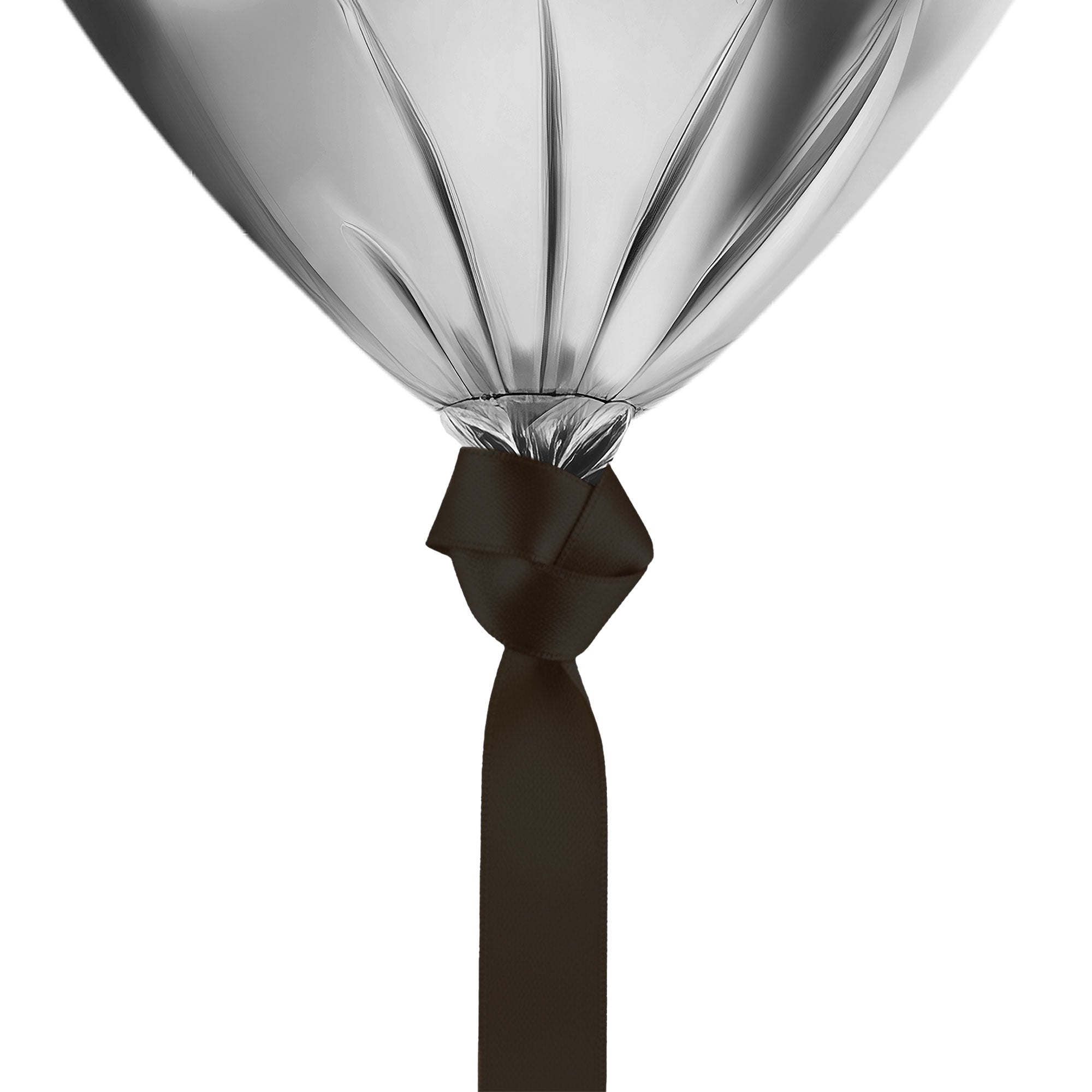 Silver Monogram Balloon