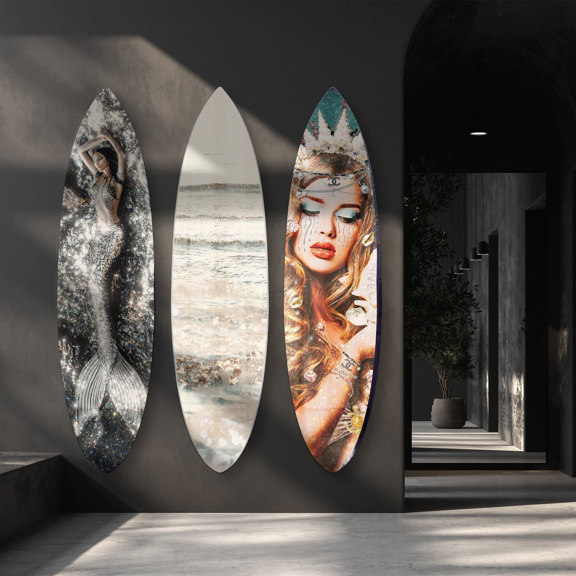 Siren Sanctum | Surfboard Gallery Wall Main image