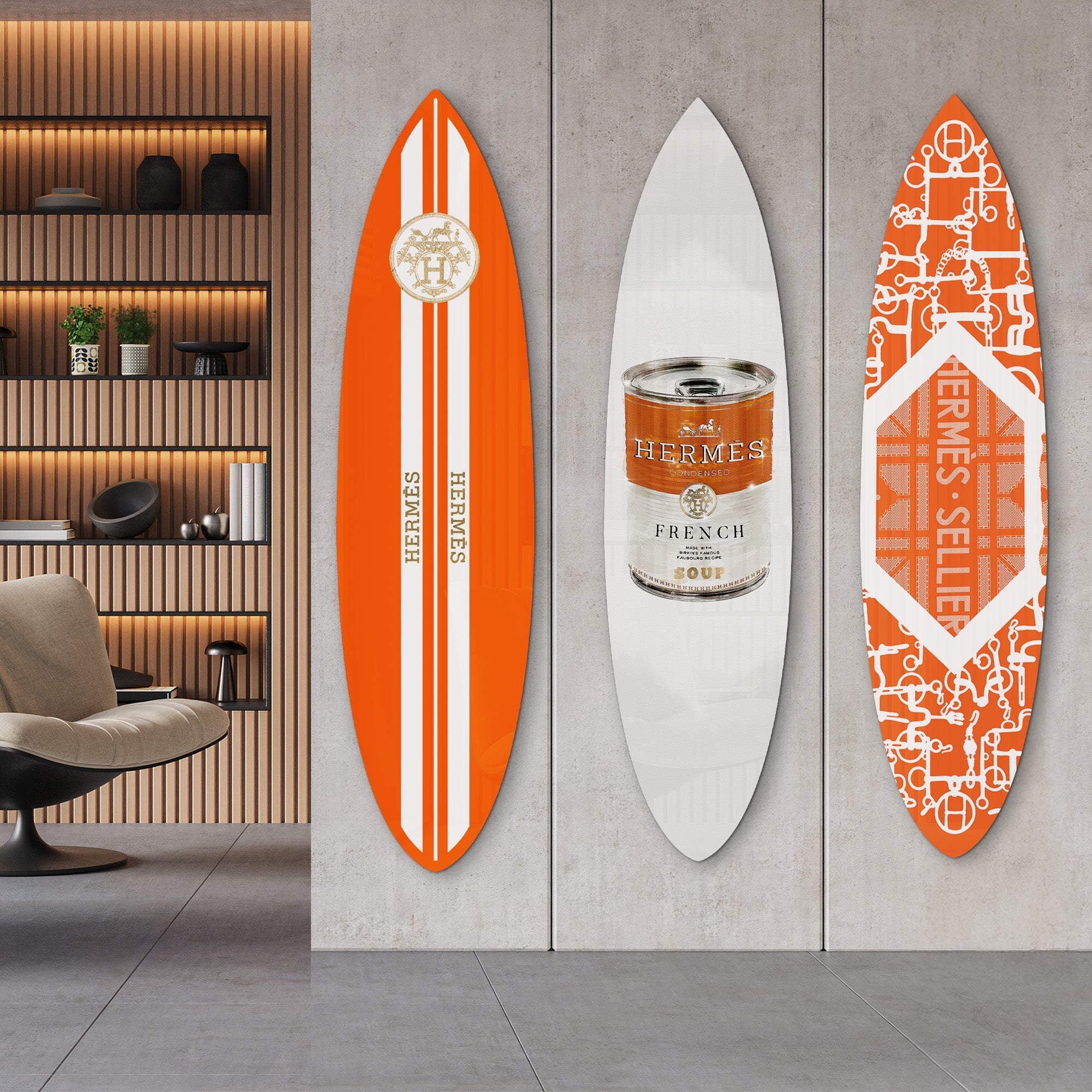 Soup du Chic | Surfboard Gallery Wall Main image