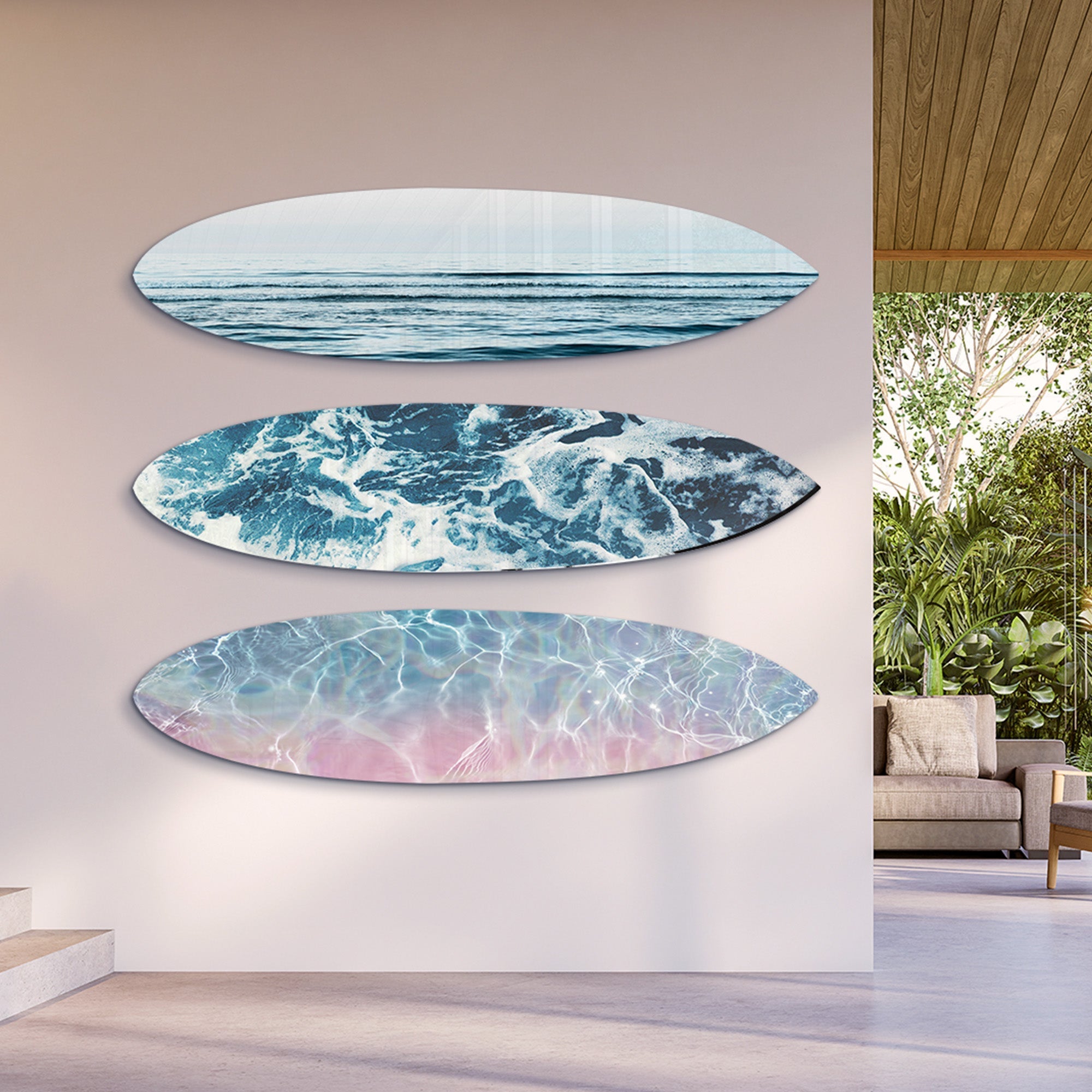 Still + Stirred | Surfboard Gallery Wall Main image